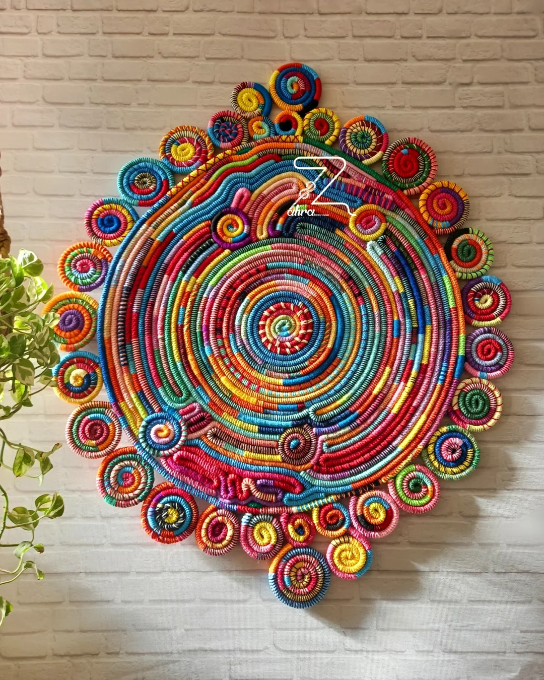 تابلو مکرومه